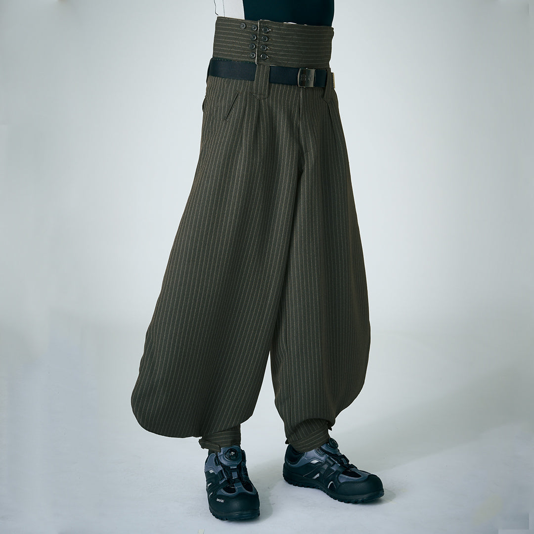 Toraichi 4309-441 Nikka G Pants | Pinstripe Japanese Tobi Pants