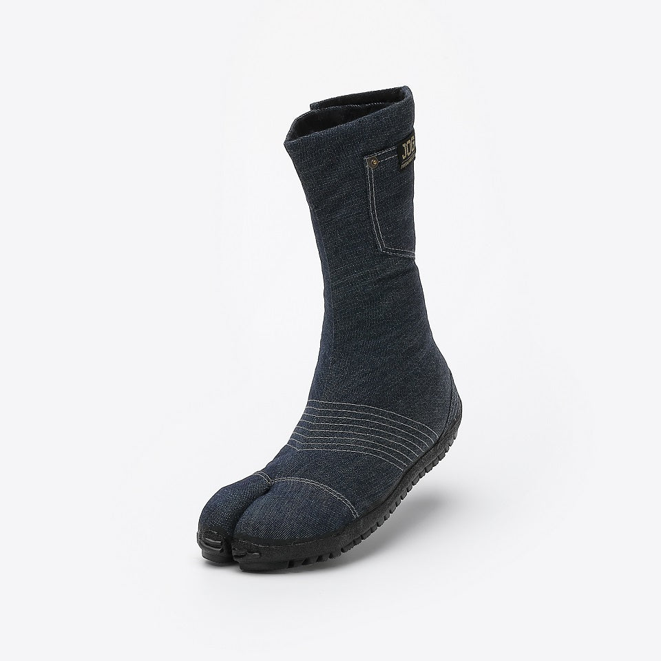 はつこ Black Montsuki Jikatabi Shoes | Japan Objects Store