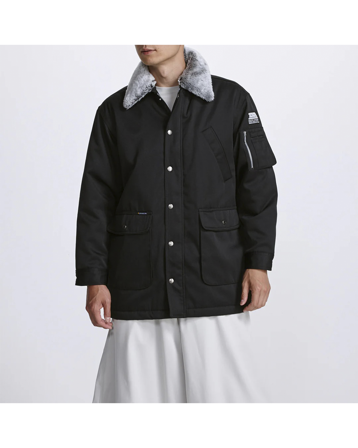 Toraichi 2530-150 Half Coat | Winter Japanese Workwear & Tobi Coat Toraichi 2530-150 Half Coat | Winter Japanese Workwear & Tobi Coat