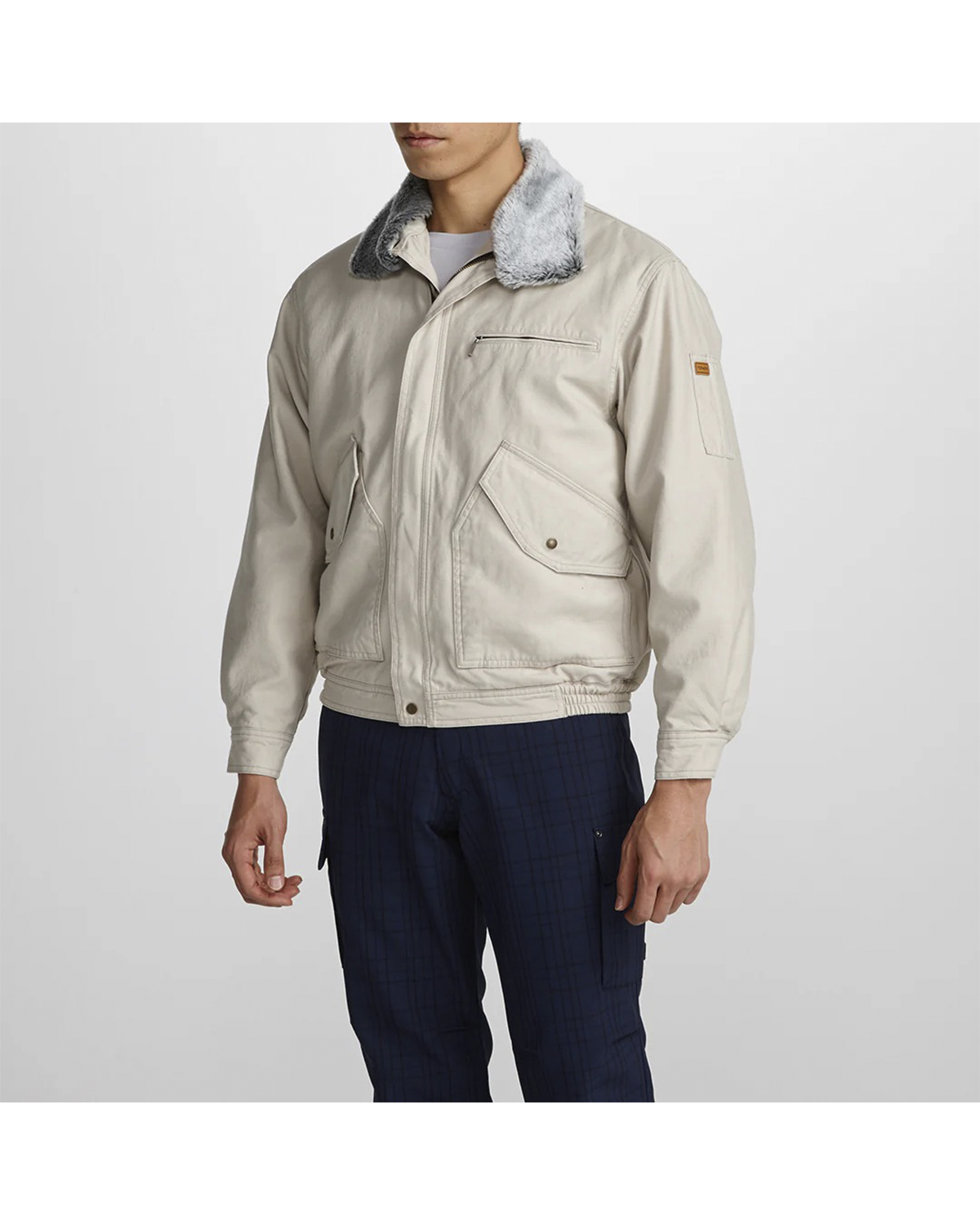 Toraichi 4442-152 Collar Boa Jacket | Cotton Back-Satin with