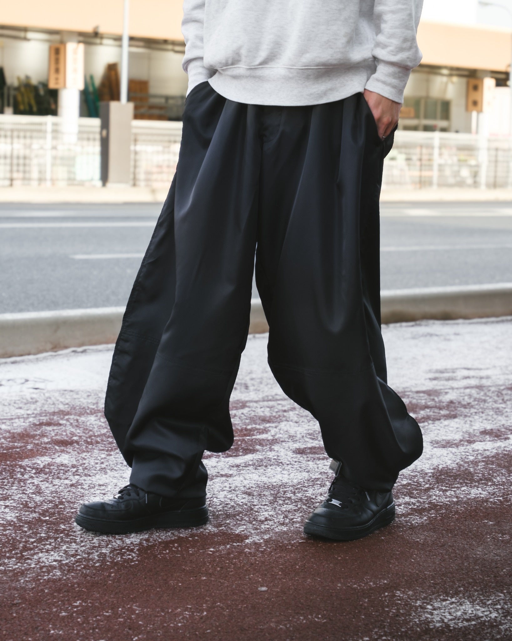 パンツ 2000's archive Black gimmick slacks y2k Amazon.com: SOLY HUX Women's Y2k Baggy Pants Drawstring Waist