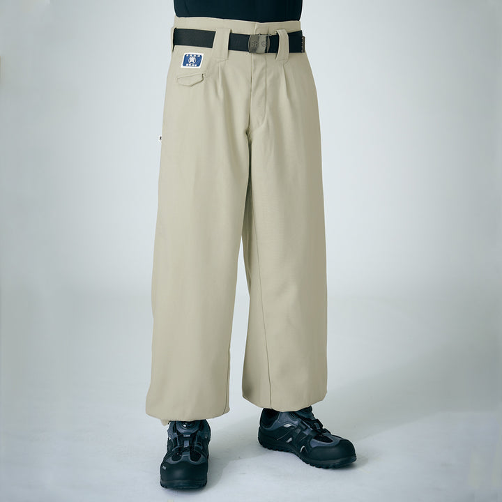 Toraichi 8020-406 tobi pants beige full front view