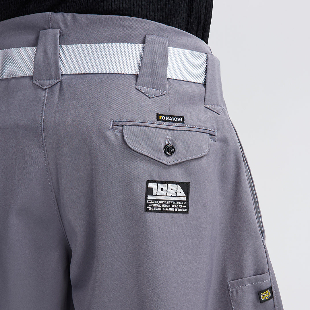 Durable Japanese workwear trousers Toraichi 2530-401 Ink Grey