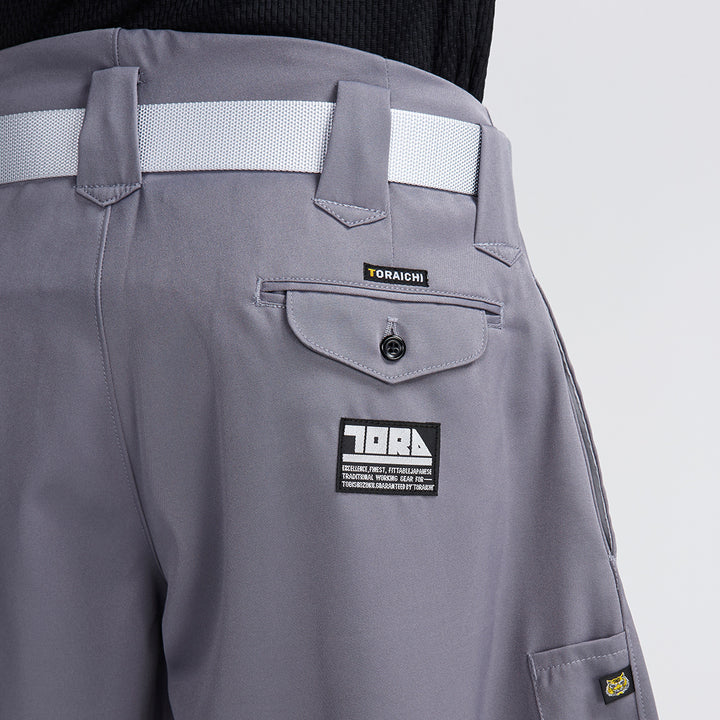 Durable Japanese workwear trousers Toraichi 2530-401 Ink Grey