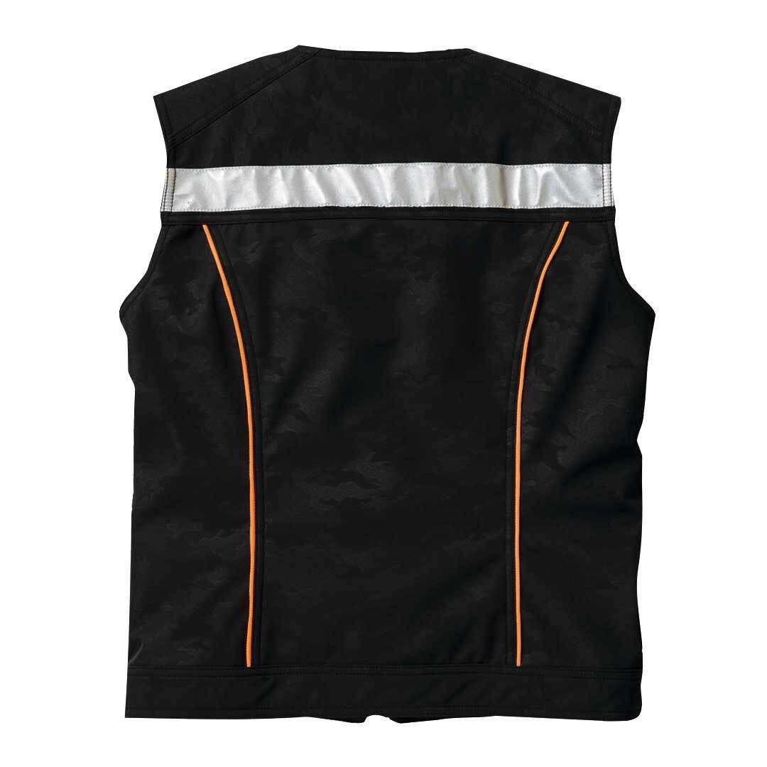 Japanese workwear Toraichi 9520-753 vest with reflective panels from Japan