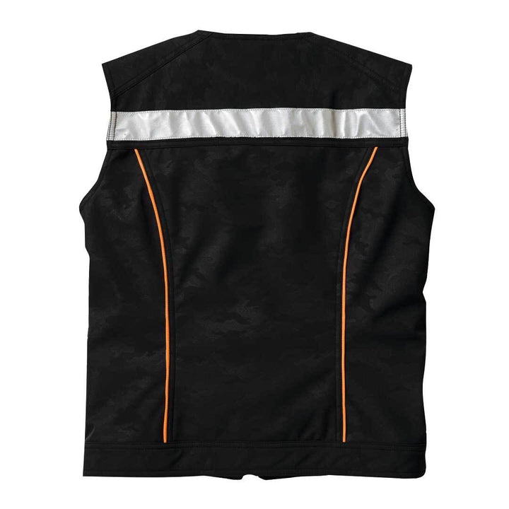 Japanese workwear Toraichi 9520-753 vest with reflective panels from Japan