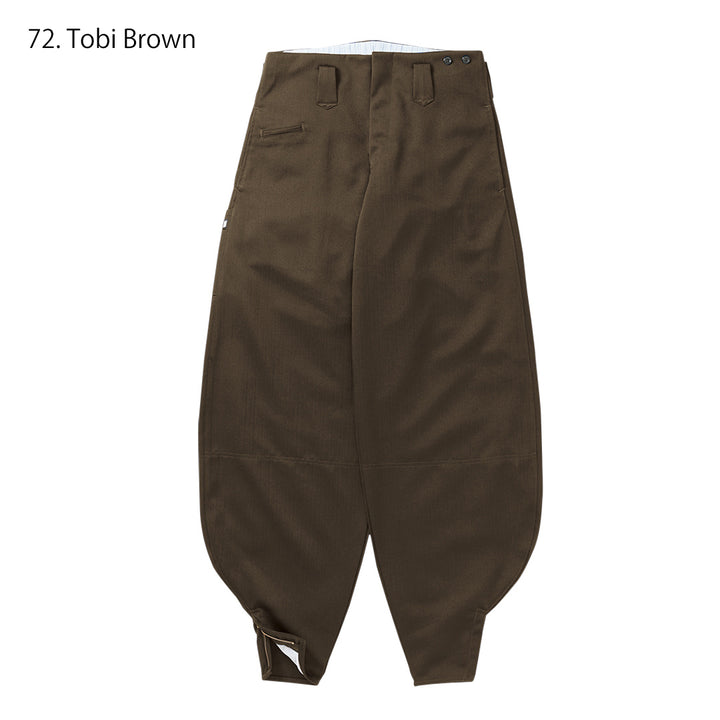 Toraichi slim fit super long hachibu trousers