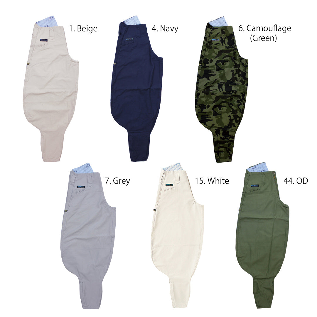 Traditional Hachibu workwear pants long style