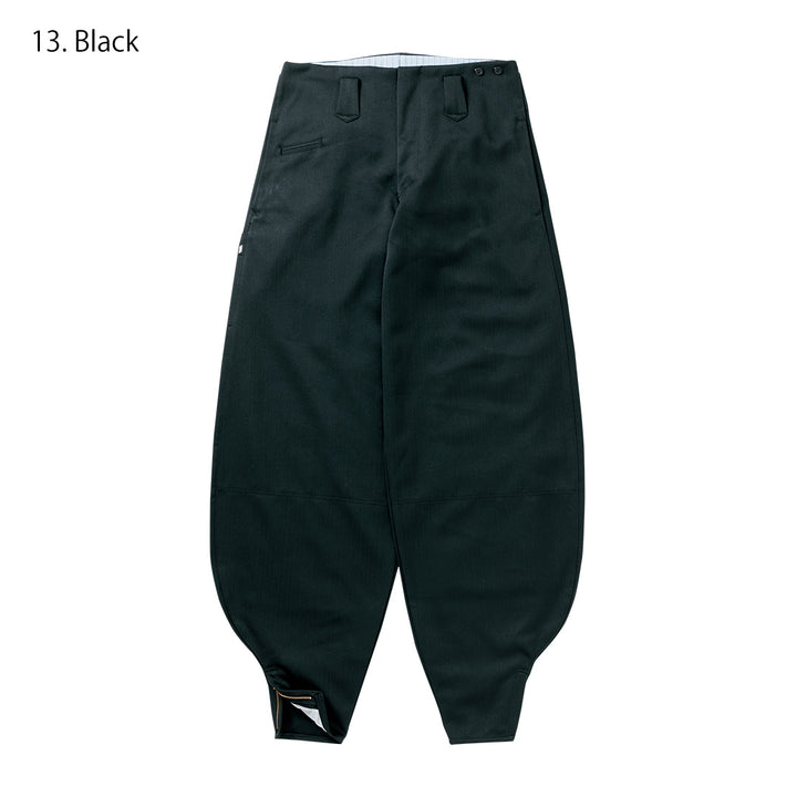 Japanese workwear slim hachibu full length pants