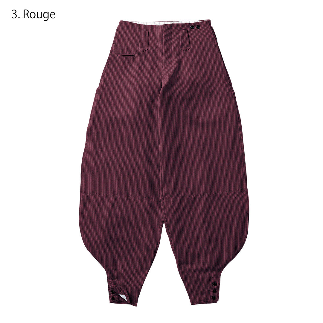 Wide leg Japanese workwear trousers reimagined as modern streetwear