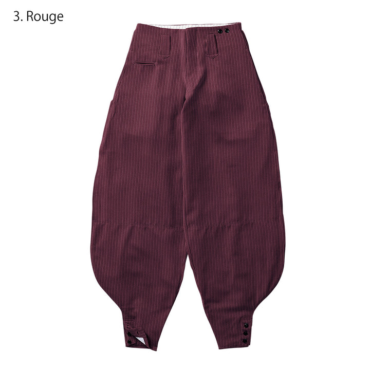 Wide leg Japanese workwear trousers reimagined as modern streetwear