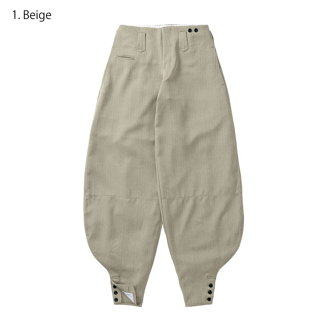 Stylish long Hachibu pants by Toraichi