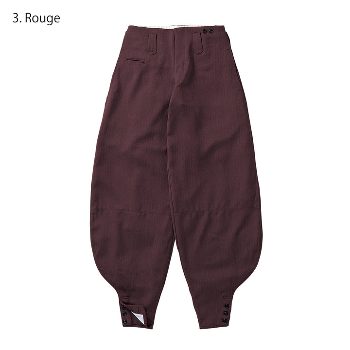 Durable Hachibu work pants with extended cut