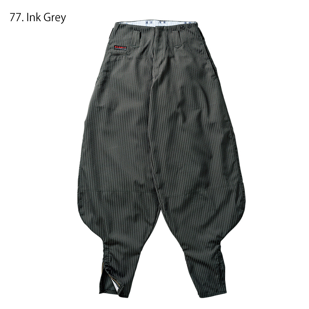 Toraichi tobi pants relaxed wide fit dark navy