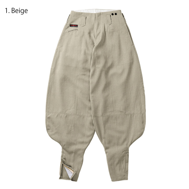 Authentic Japanese hachibu trousers Beige 5309-418 from Japan