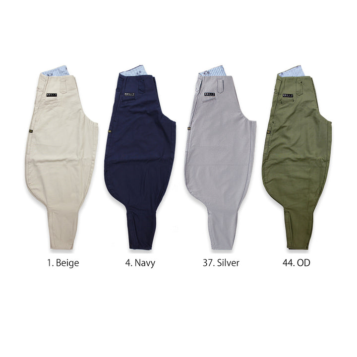 Toraichi 4441-406 tobi pants camouflage gray ankle cuff detail