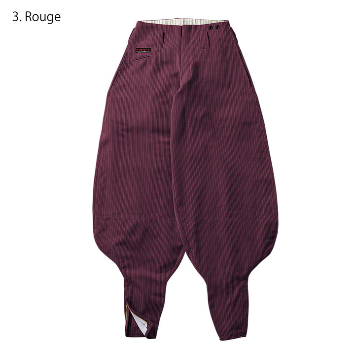 Super super long hachibu Japanese tobi pants Silver from Japan