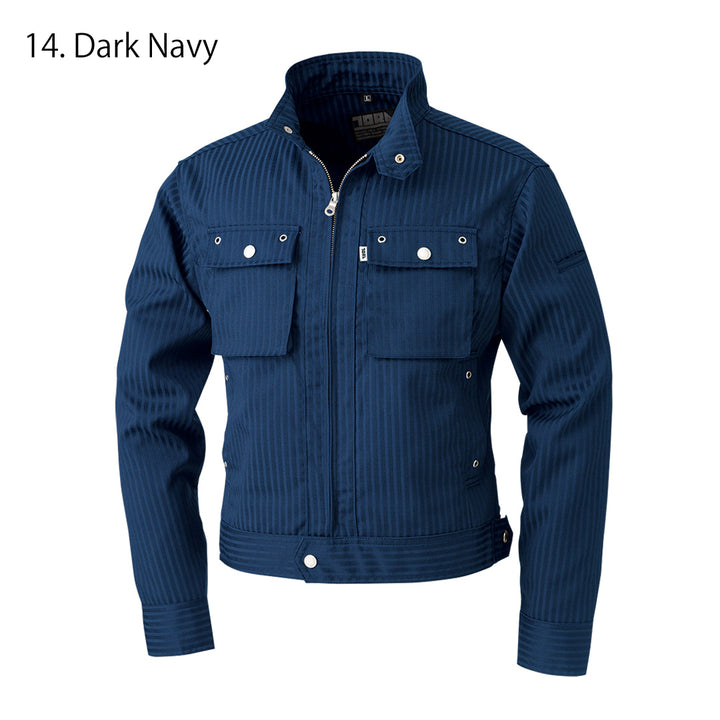 Toraichi 7160-124 Silver Blouson Jacket fabric texture close-up