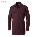 5309-143 Hiyoku (Fly Front) Open Shirt