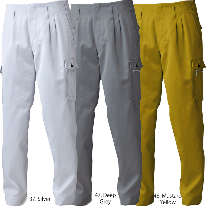 Flower Navy Toraichi 2530-207 Two Tuck Power Japanese trousers