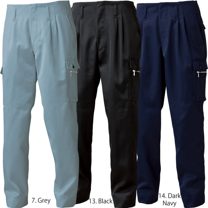 White Toraichi 2530-207 Two Tuck Power Japanese workwear pants