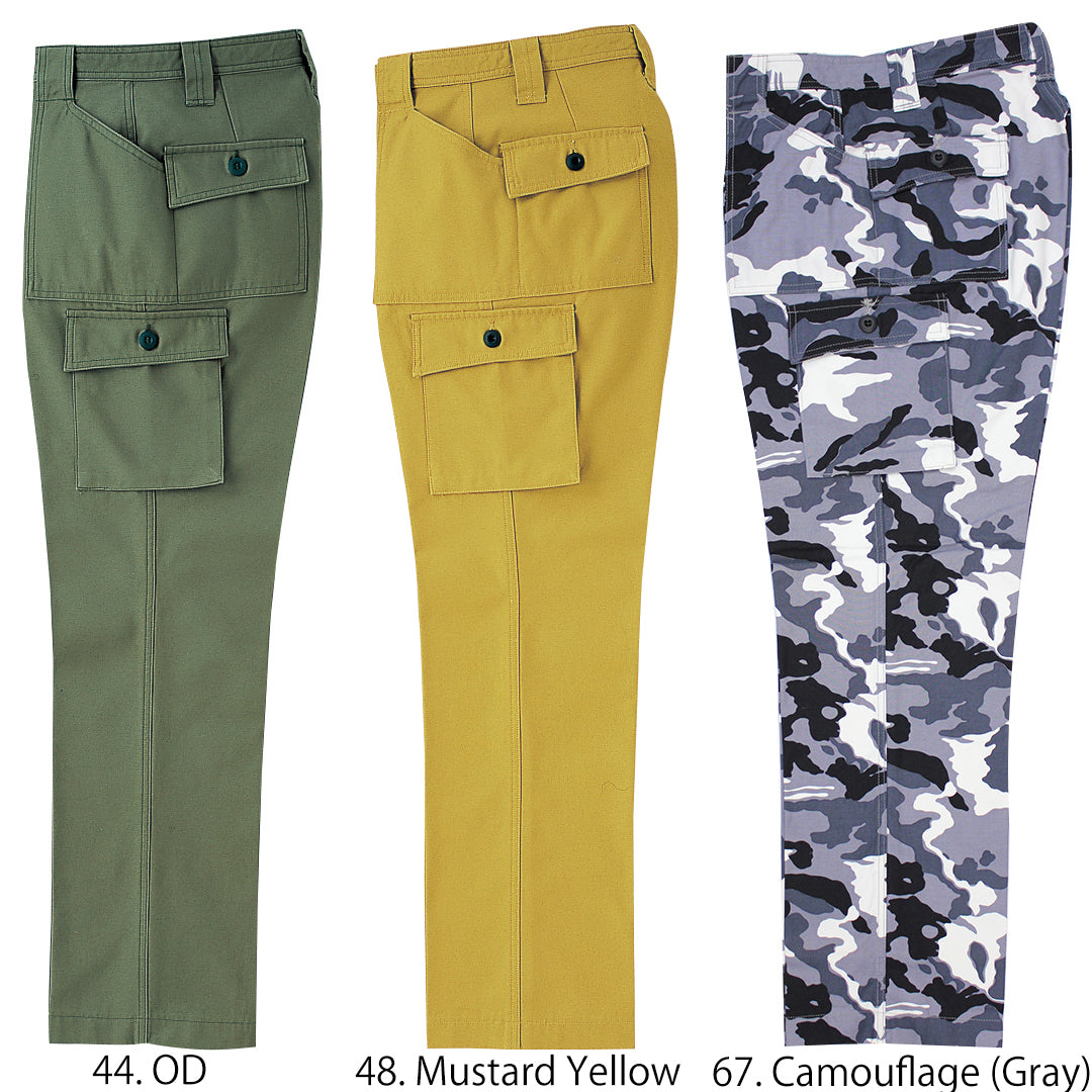 Toraichi 4441-701 Camouflage Gray nikka pants for work and style