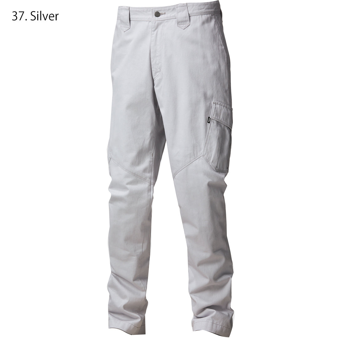 Khaki version of the Toraichi Japanese workwear pants displaying tonal stitching and a refined utilitarian look.