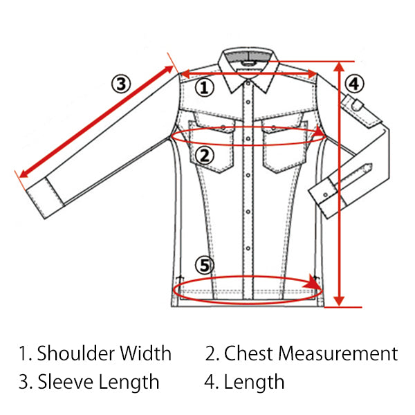 Product lineup view showing the Toraichi 7460-554 Riders Jacket with related workwear pieces