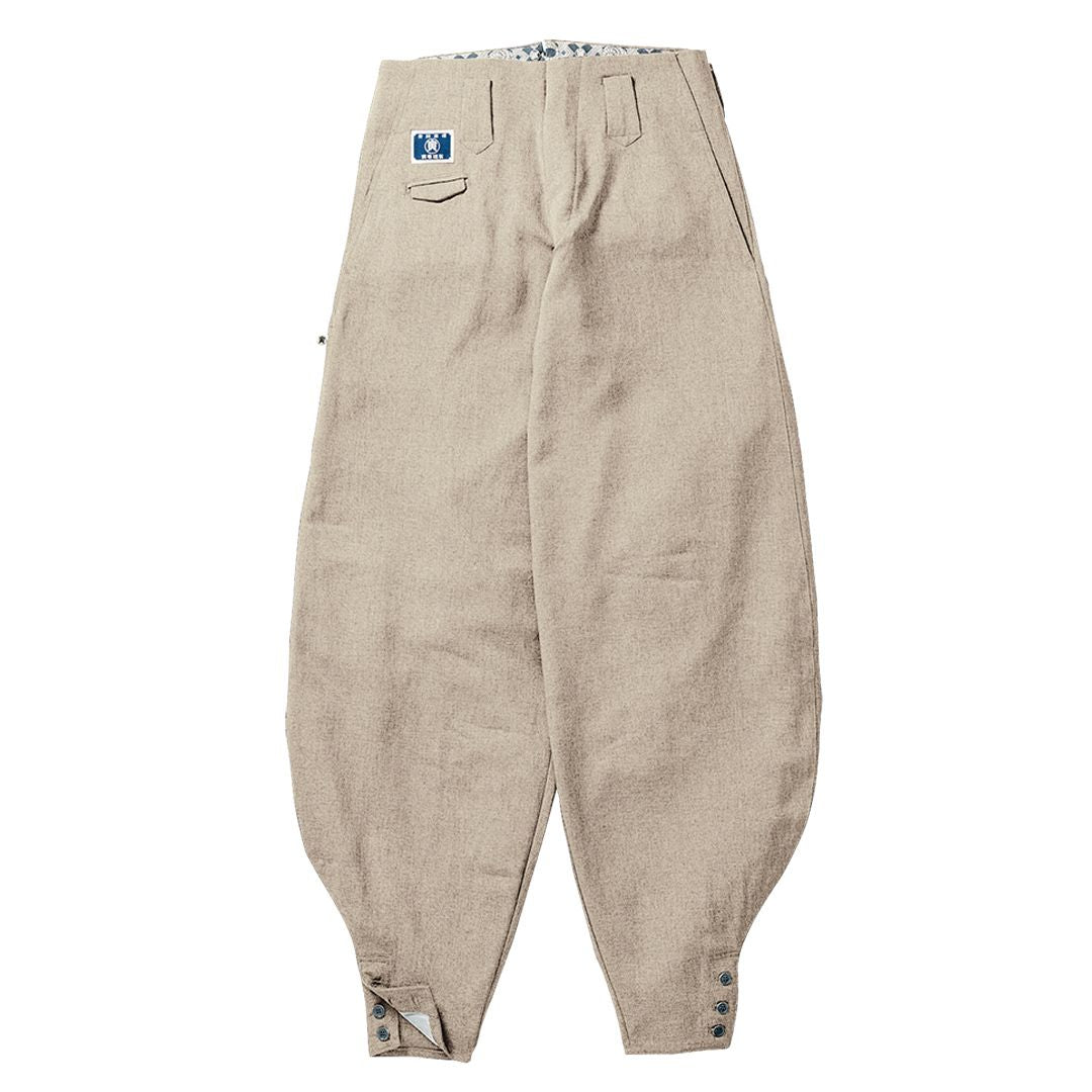 Functional extra long hachibu pants