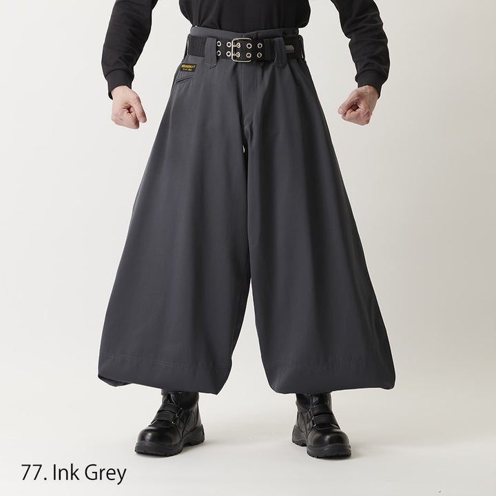 Toraichi tobi Hachibu ultra-long trousers