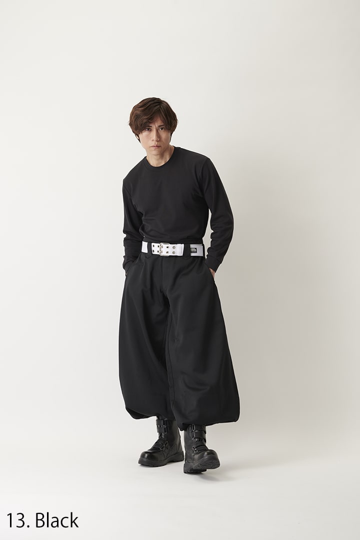 8/10-length Toraichi herringbone trousers