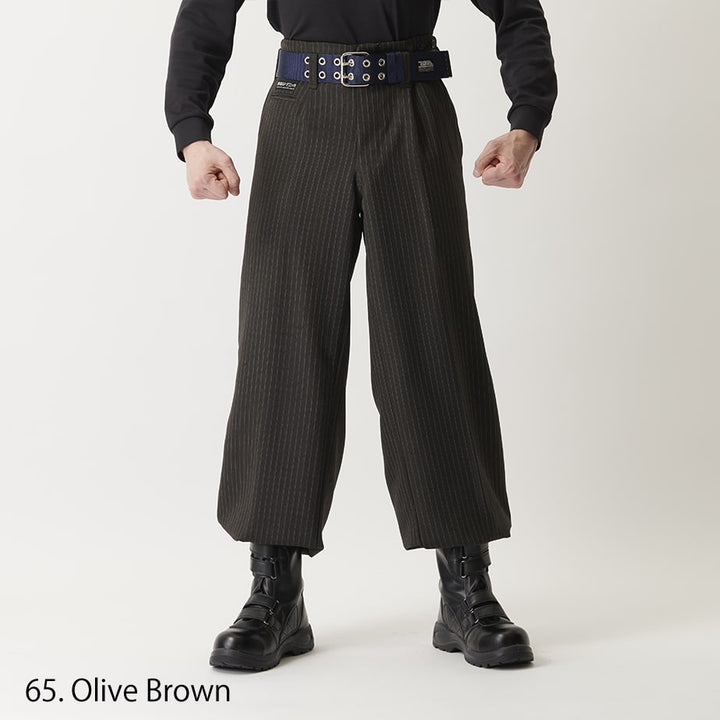 Toraichi Long Nikka pants stitching close-up