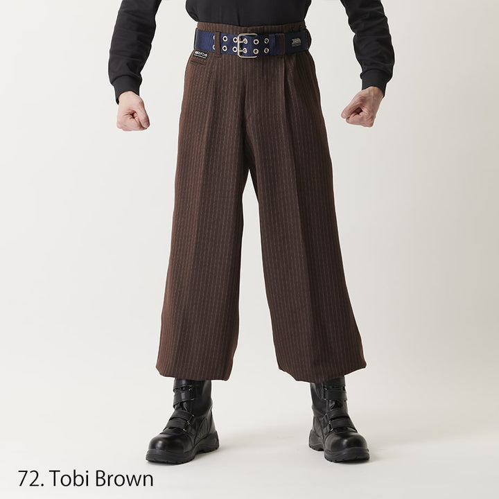 Toraichi Long Nikka pants hem close-up