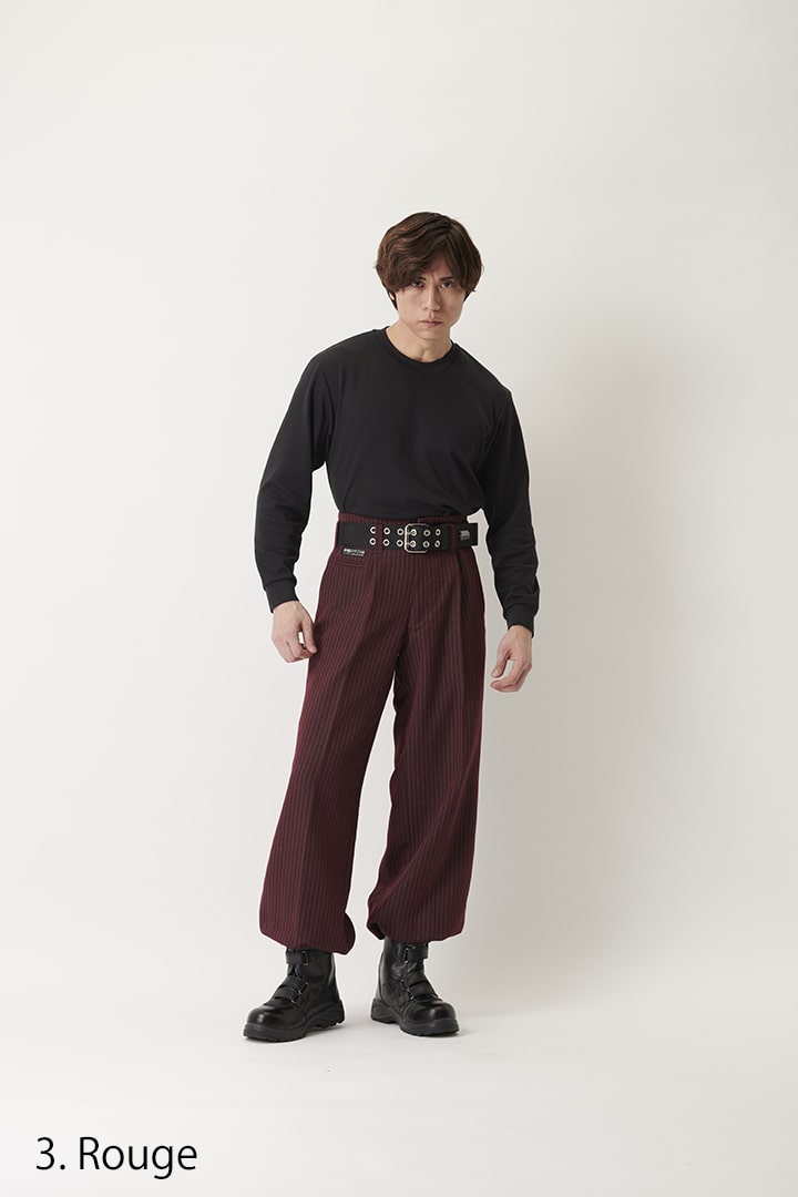 Toraichi Long Nikka pants coin pocket detail