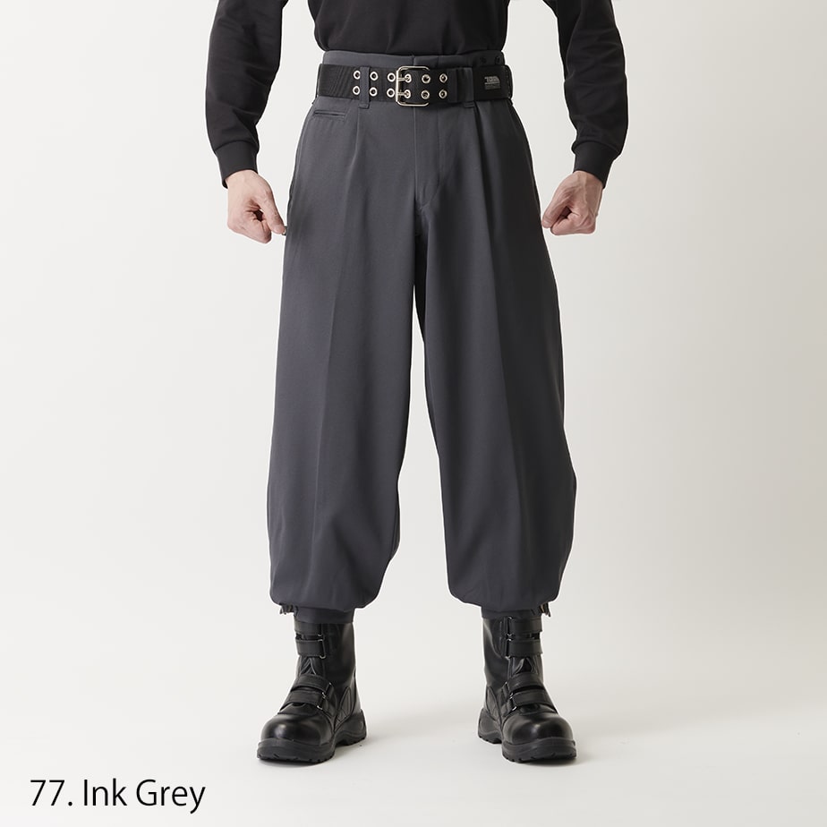 Dark Purple 2530-406 Toraichi tobi pants Japanese construction wear