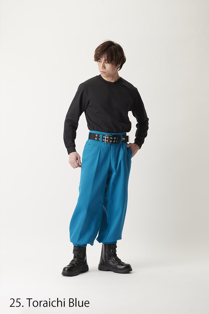 Toraichi 2530-406 White tobi pants Japanese traditional work style