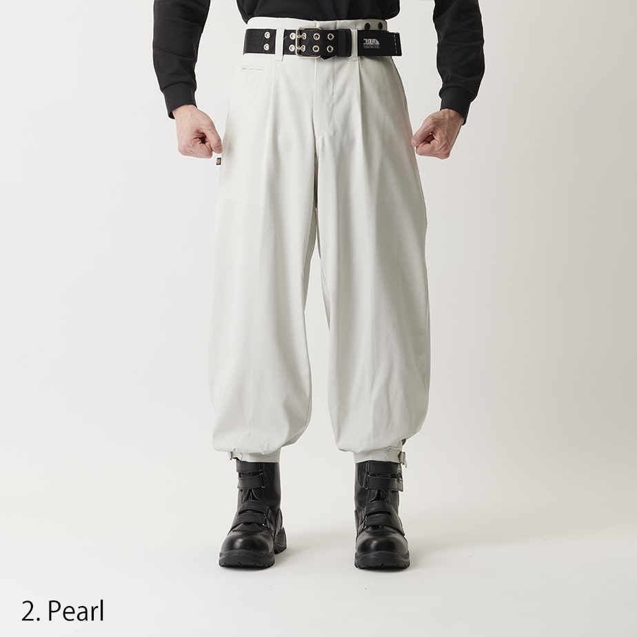 Toraichi 2530-406 Tobi Brown nikka pants wide cut artisan workwear