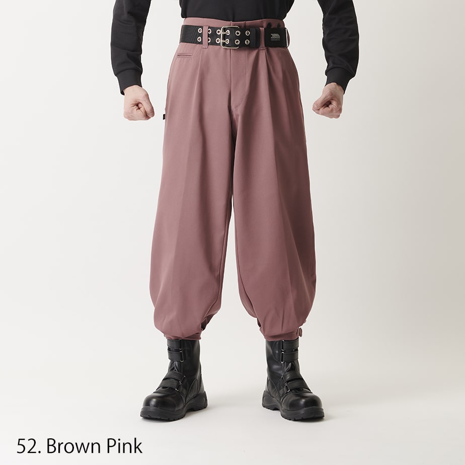 Ink Grey 2530-406 Toraichi nikka pants bold Japanese trousers