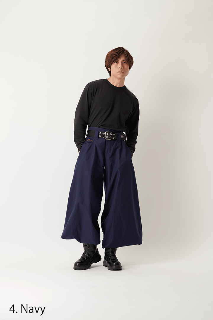 Toraichi tobi pants Japanese carpenter style navy