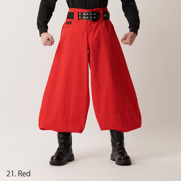 Toraichi 2530-418 dark navy hachibu trousers streetwear styling
