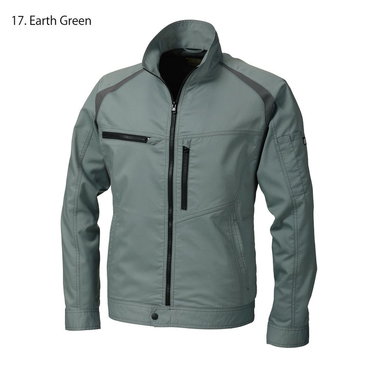dark navy version of the Toraichi 2131-124 summer blouson jacket for professional workwear style