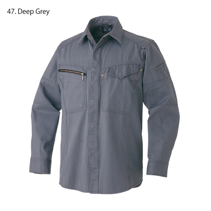 Authentic Japanese workwear Toraichi 2180-125 shirt made of 100% cotton