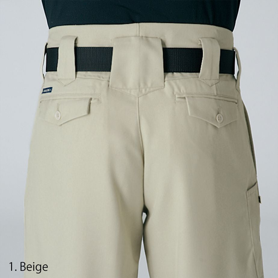 Toraichi 8020-406 Nikka tobi pants beige back view
