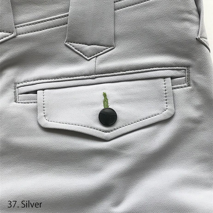 Silver balloon-style Toraichi pants for workwear and fashion