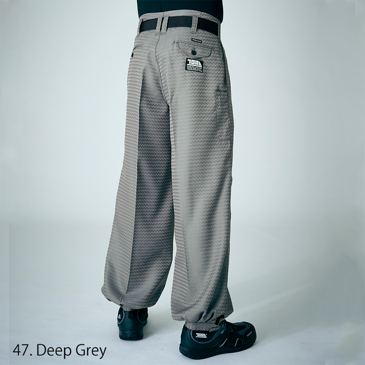 Toraichi 7260-414 Japanese workwear Deep Grey nikka tobi trousers side profile