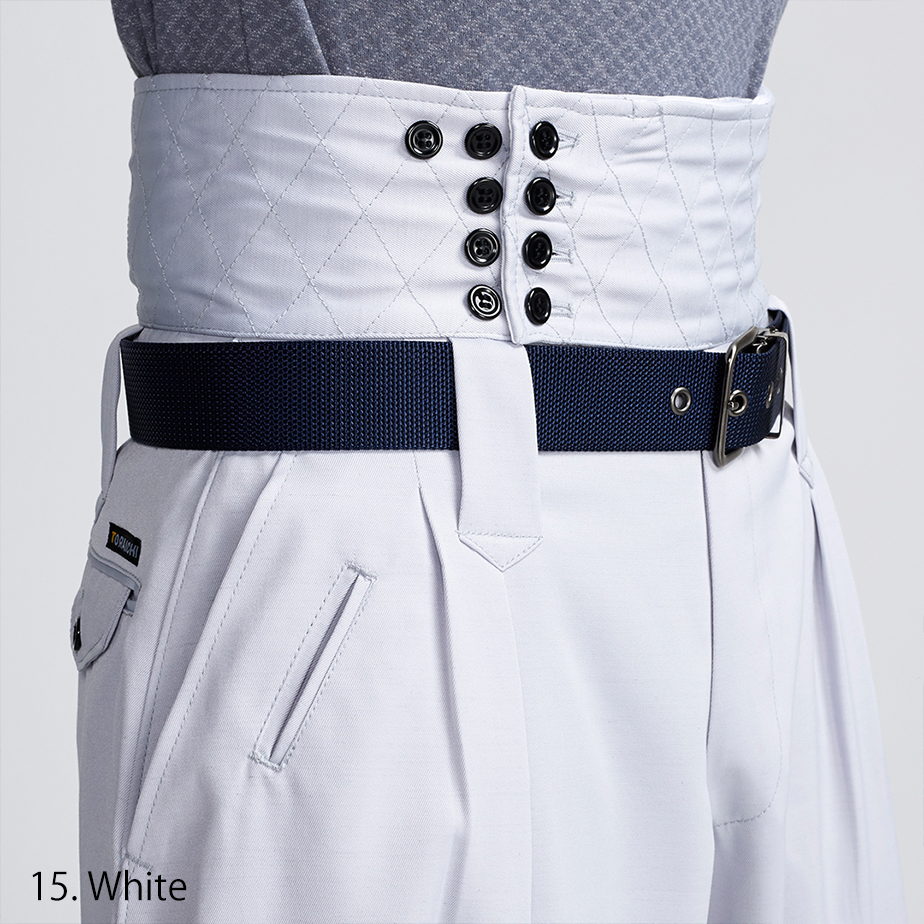 Toraichi tobi pants wide silhouette front angle