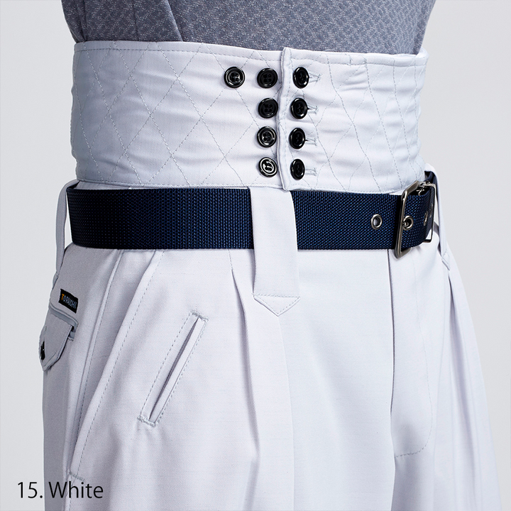 Toraichi tobi pants wide silhouette front angle