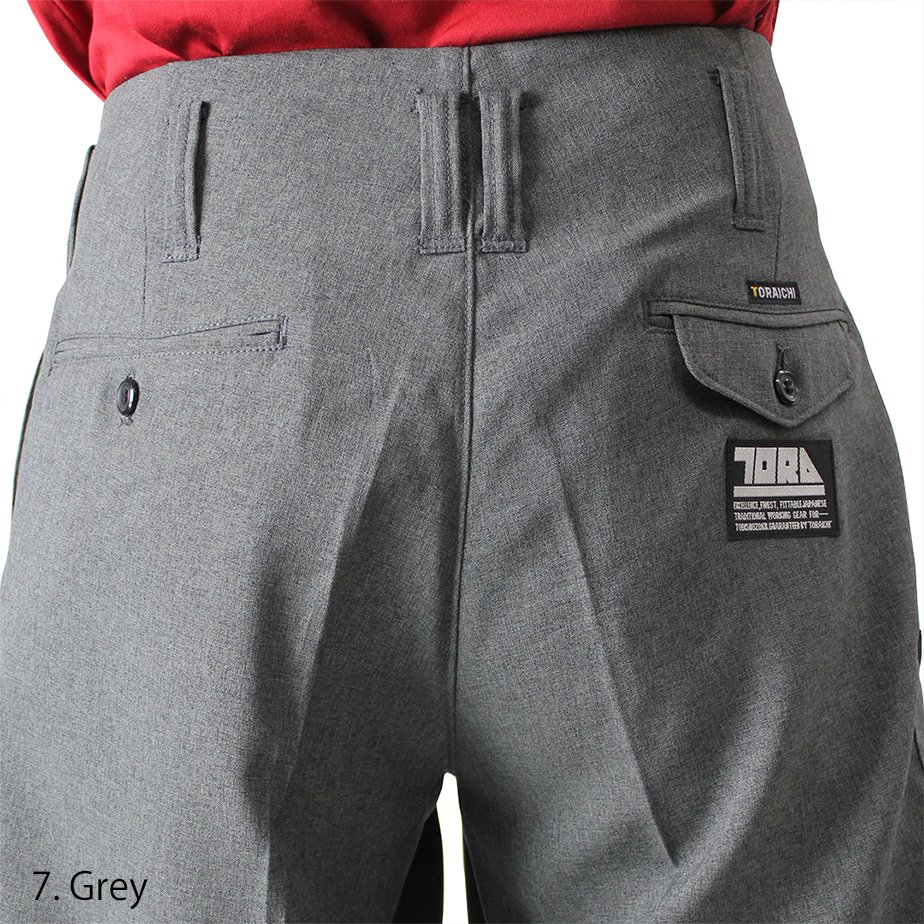 Toraichi 7016-406 Grey nikka pants from Japan streetwear style