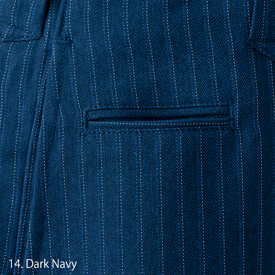 Ink grey traditional tobi pants with modern long eight-quarter style