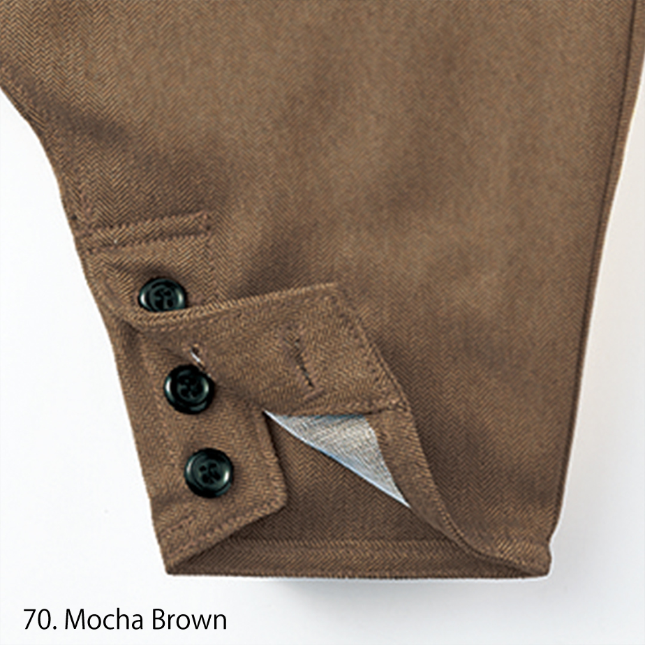 Japanese workwear Hachibu pants with three-button waist